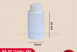 Bottle 40 ML with Sifter Plug