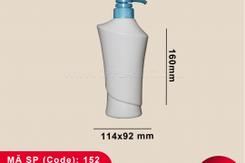 Bottle 1000 ML with Lotion Pump 33/410